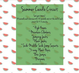 Summer Cardio Circuit